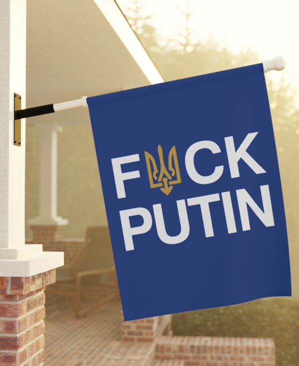 Anti Russia Fuck Putin Anti War Flag