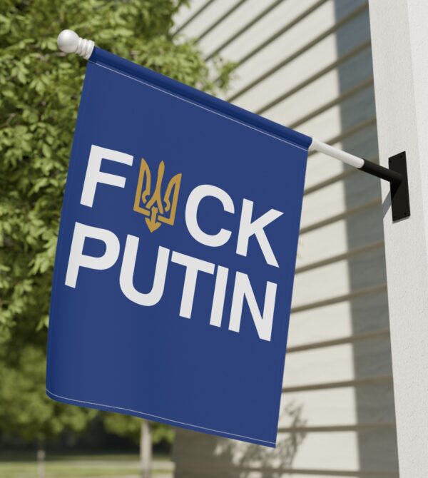 Anti Russia Fuck Putin Anti War Flag