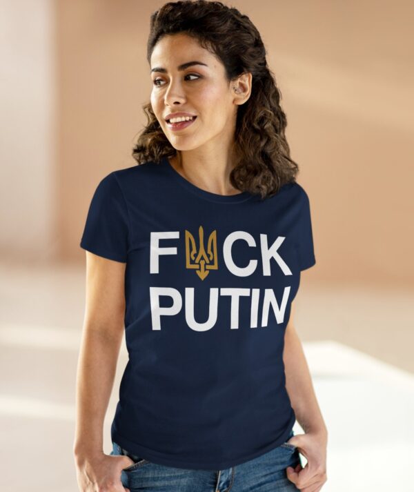 Anti Russia Fuck Putin Anti War Women's Shirt