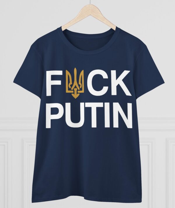 Anti Russia Fuck Putin Anti War Women's Shirt