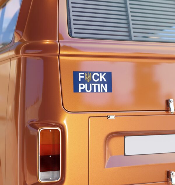 Anti Russia Fuck Putin Bumper Stickers