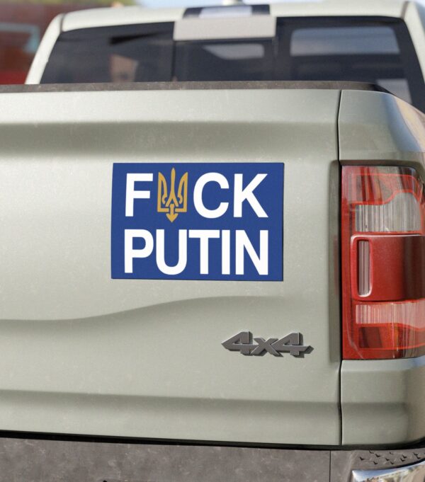 Anti Russia Fuck Putin Car Magnets