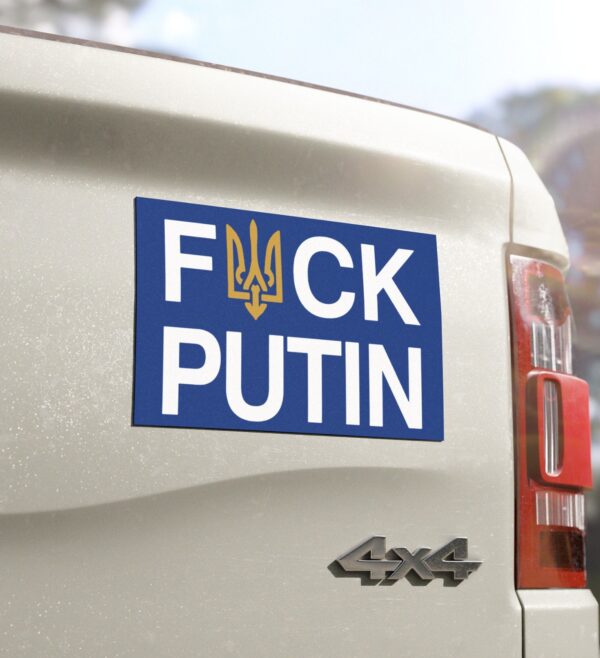 Anti Russia Fuck Putin Car Magnets