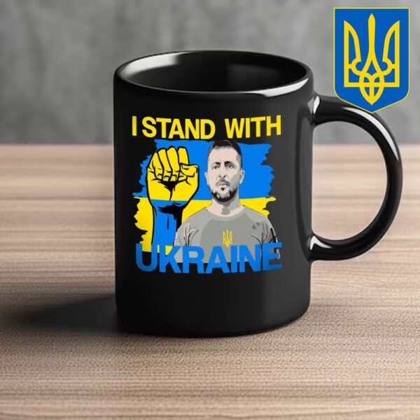 Freedom Ukraine, I Stand With Ukraine Mug