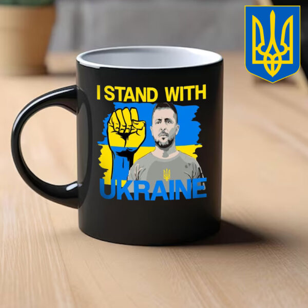 Freedom Ukraine, I Stand With Ukraine Mug