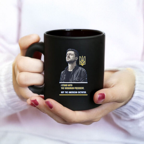 I Stand With The Ukrainian President Pro Zelensky Mug