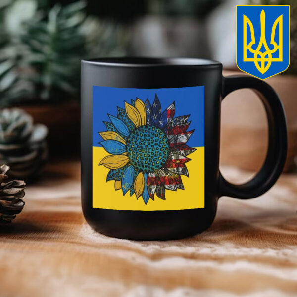 Official Peace For Ukraine Sunflower Mug