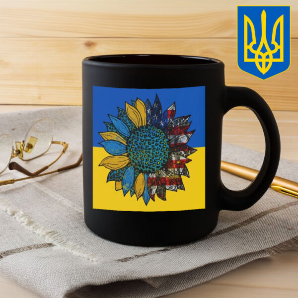 Official Peace For Ukraine Sunflower Mug