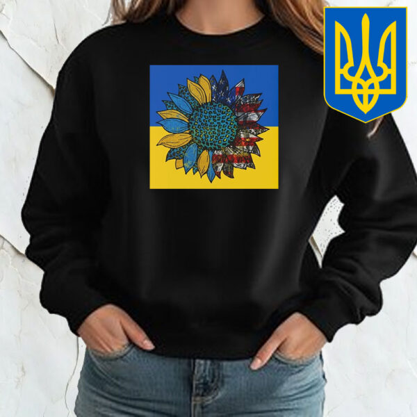 Official Peace For Ukraine Sunflower T-Shirt