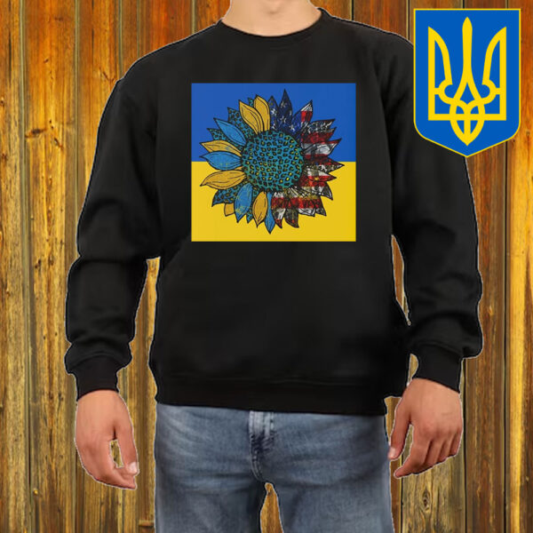 Official Peace For Ukraine Sunflower T-Shirt