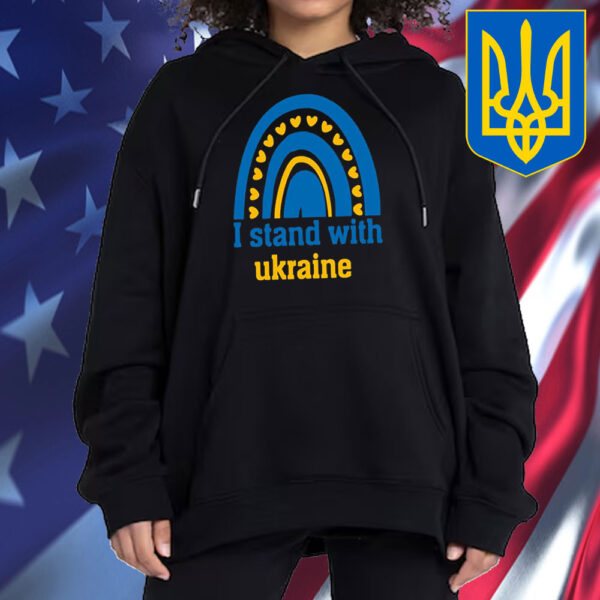 Rainbow Save Ukraine, Stand With Ukraine T-Shirt