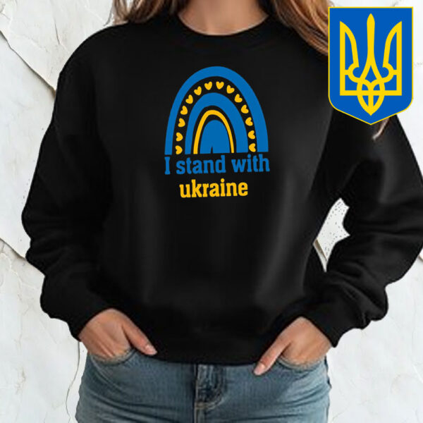 Rainbow Save Ukraine, Stand With Ukraine T-Shirt