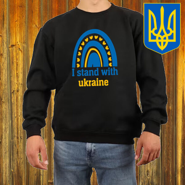 Rainbow Save Ukraine, Stand With Ukraine T-Shirt