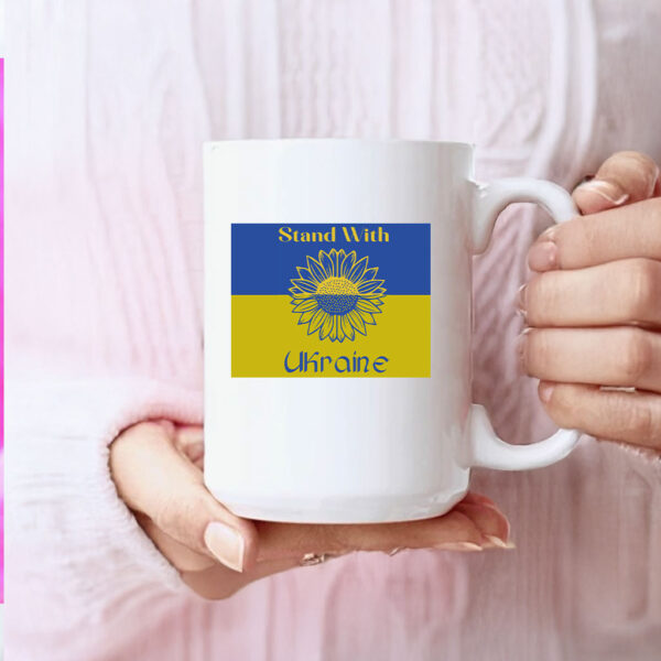 Stand With Ukraine, Support Ukraine Mug