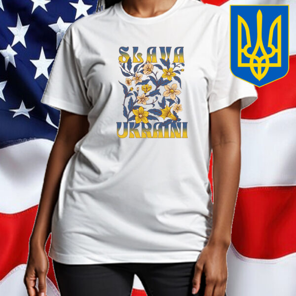 Support Ukraine Canvas, I Stand with Ukraine T-Shirt