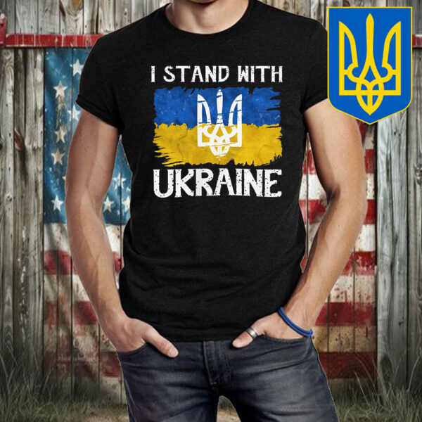 Ukrainian Pride I Stand with Ukraine T-Shirt