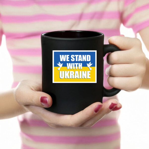 We Stand With Ukraine Garden Mug