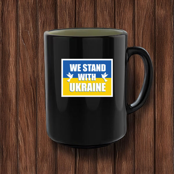 We Stand With Ukraine Garden Mug