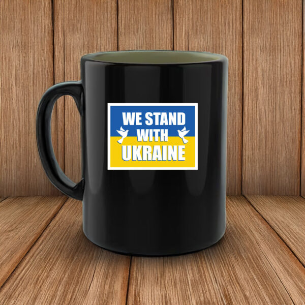 We Stand With Ukraine Garden Mug